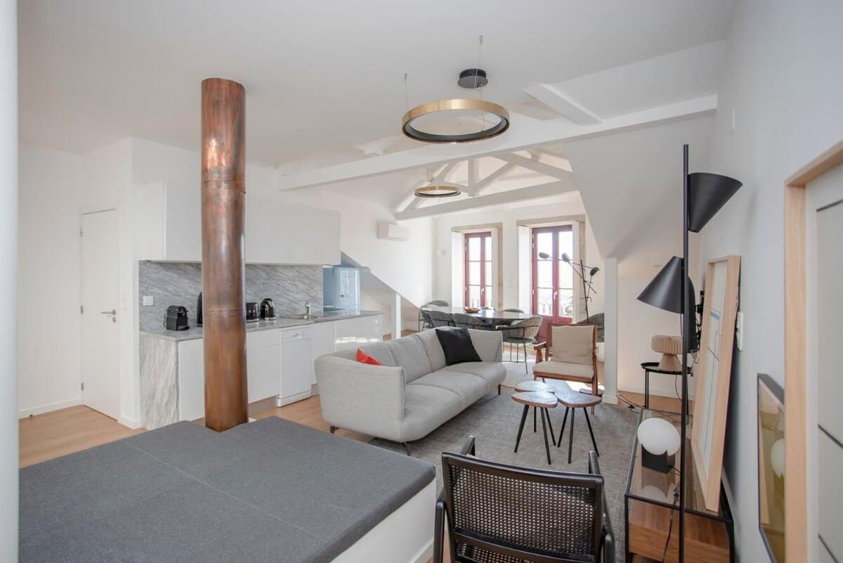Liiiving In Porto - Ribeira Vintage View Apartment Luaran gambar