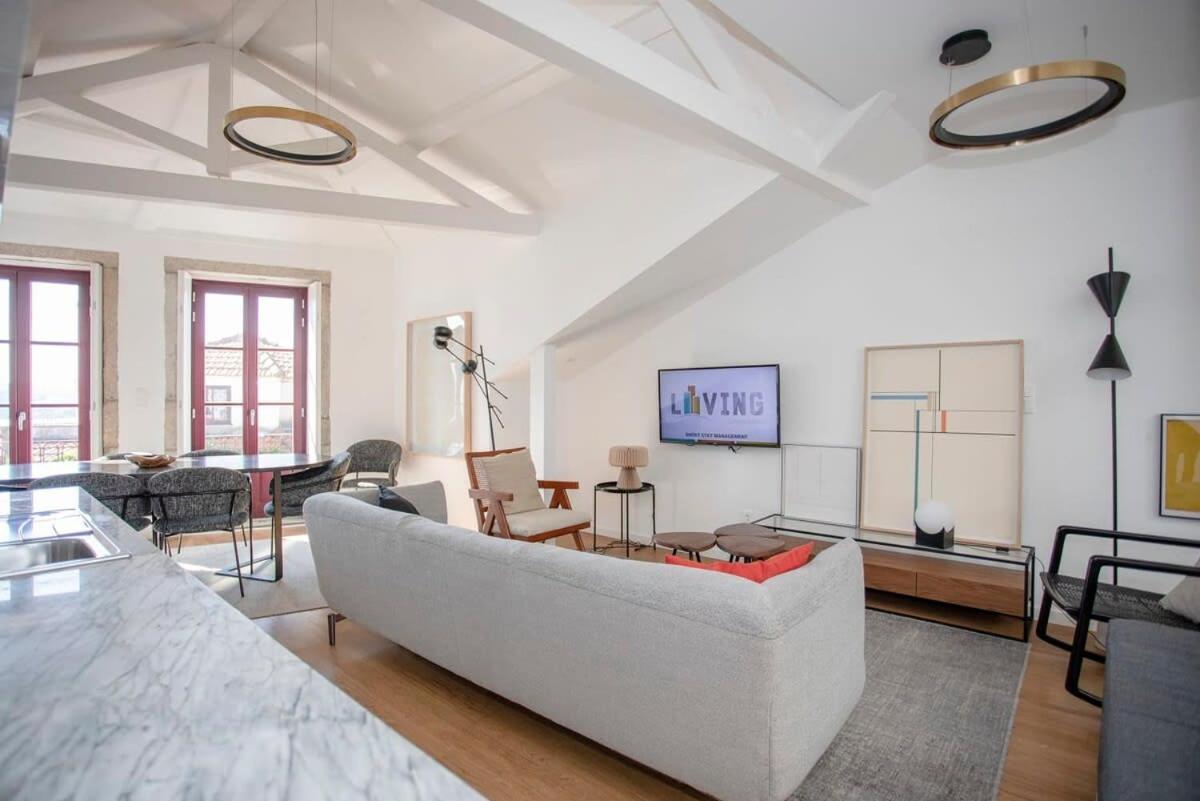 Liiiving In Porto - Ribeira Vintage View Apartment Luaran gambar